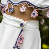 Peony Terry Skirt