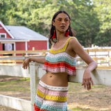 Cleo Hand-Crocheted Top