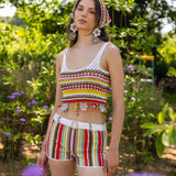 Noa Hand-Crocheted Shorts