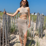 Dune Hand-Crocheted Maxi Skirt