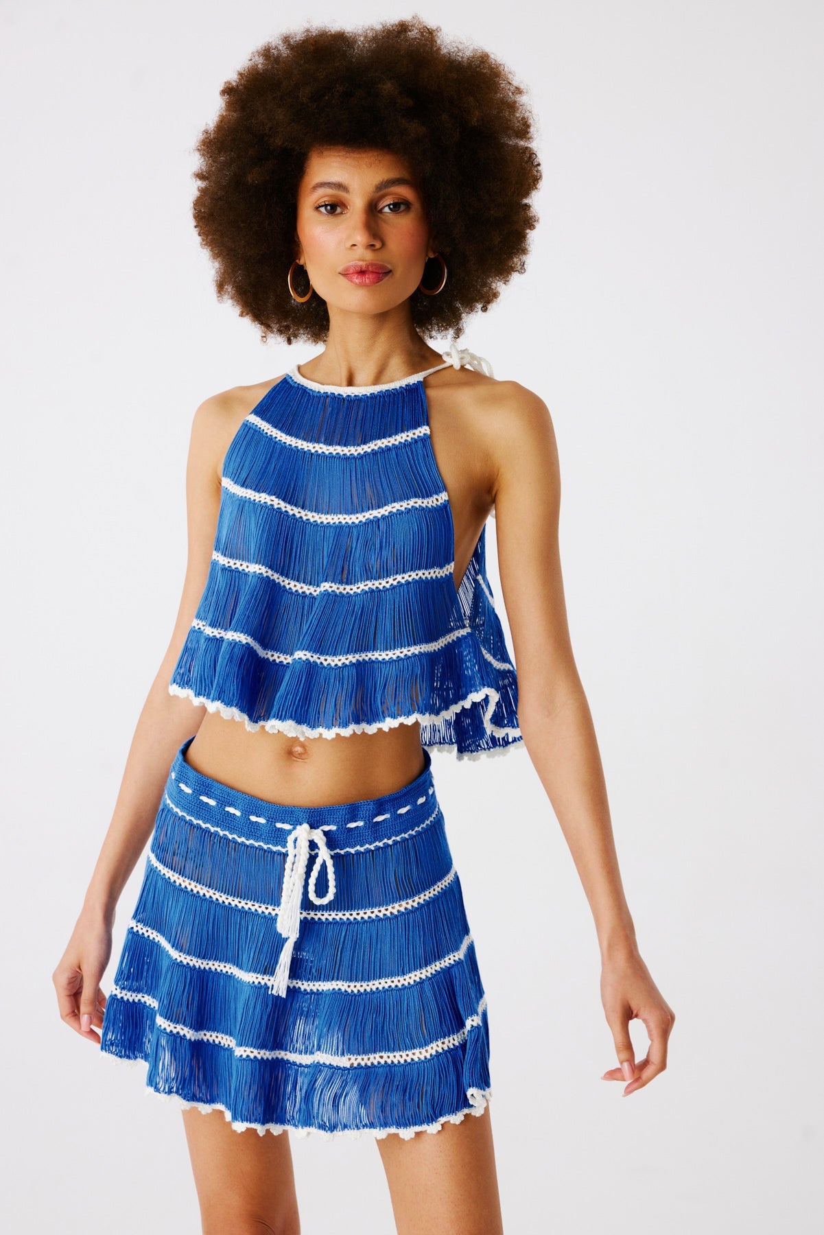 Bonbon Hand-Crocheted Mini Skirt | Skirt | My Beachy Side