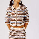 Celia Hand-Crocheted Skirt