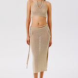 Dune Hand-Crocheted Maxi Skirt