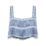 Elsa Hand-Crocheted Top