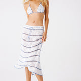 Elsa Hand-Crocheted Midi Skirt