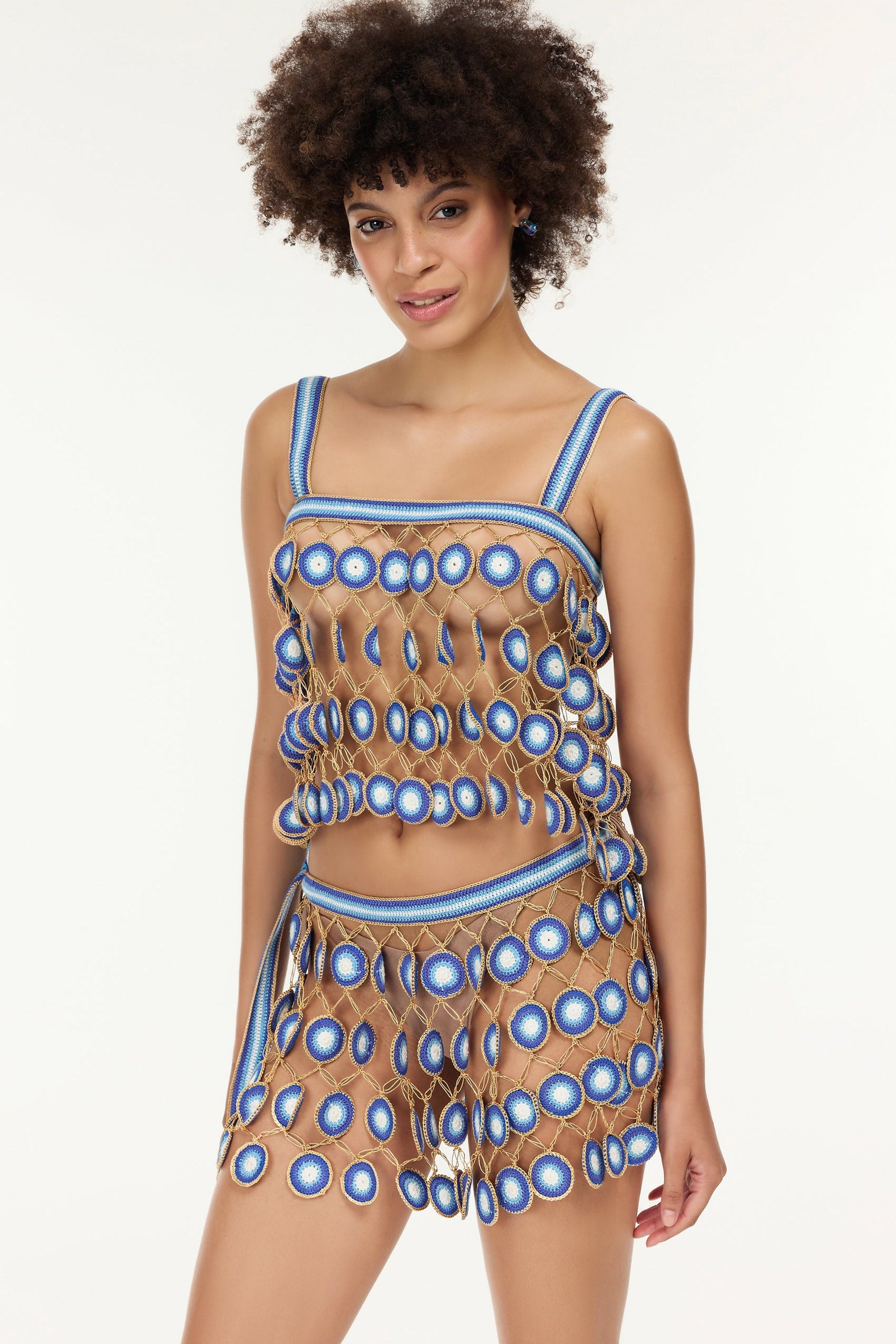 Evil Eye Hand-Crochet Top | Top | My Beachy Side