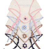 Fleur Hand-Crocheted Bandana Scarf