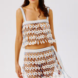 Fleur Hand-Crocheted Top