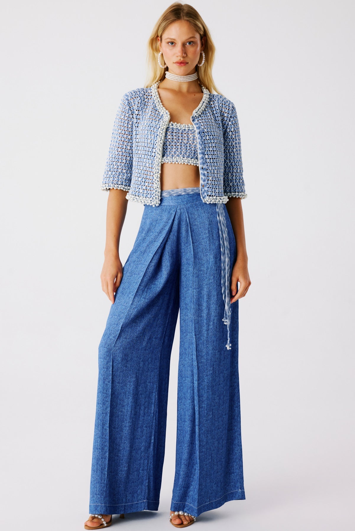 Galia Hand-Crocheted Crop Cardigan | Cardigan | My Beachy Side