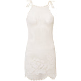 Isla Hand-Crocheted Mini Dress