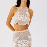 Isla Hand-Crocheted Top