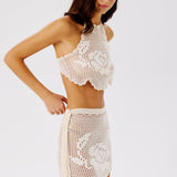 Isla Hand-Crocheted Skirt