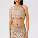Isla Hand-Crocheted Top