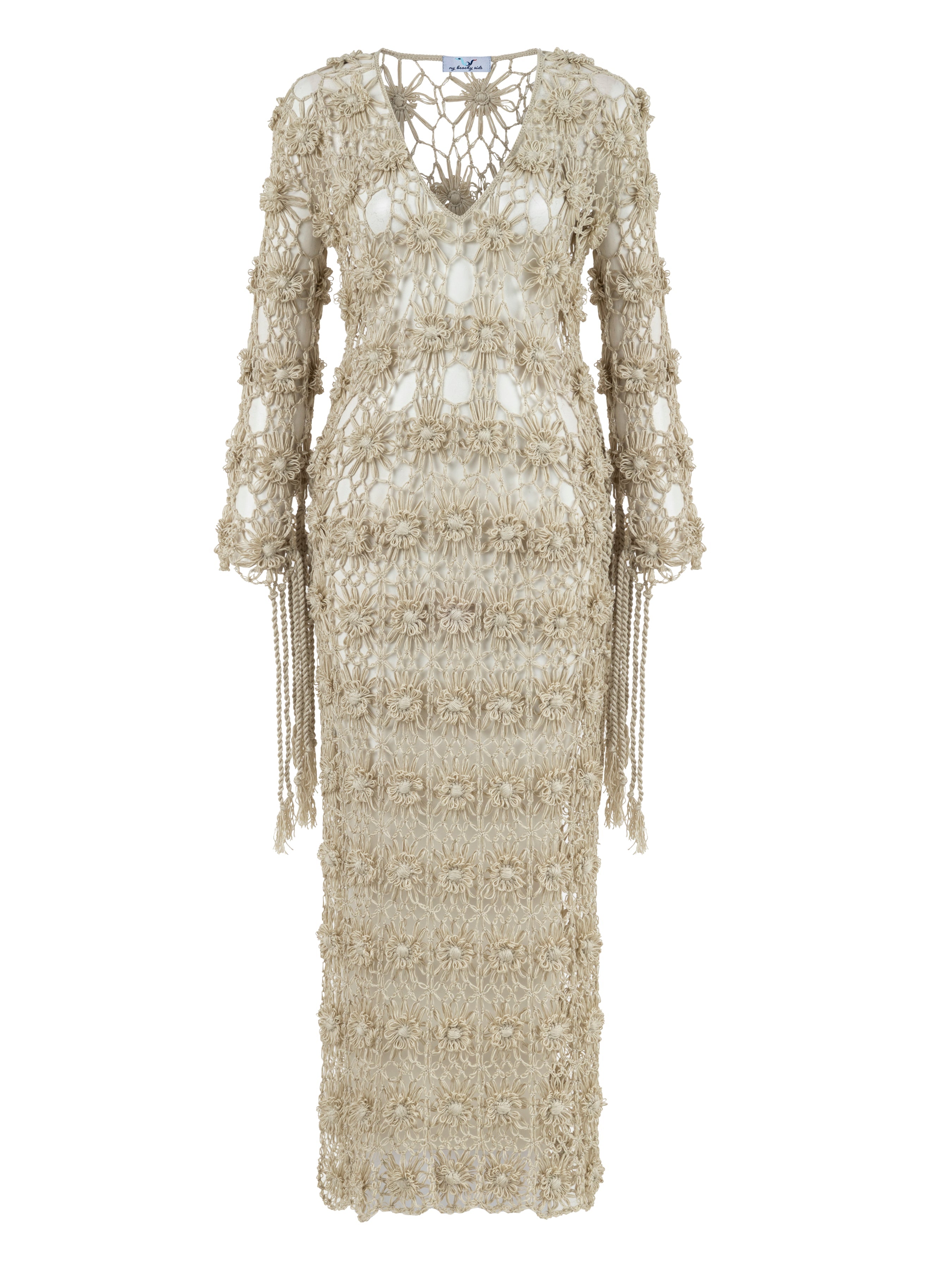 Luna Hand-Crocheted Caftan Dress | Caftan | My Beachy Side