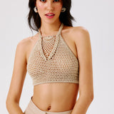 Dune Hand-Crocheted Top
