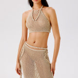 Dune Hand-Crocheted Top