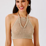 Dune Hand-Crocheted Top