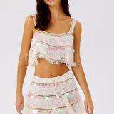 Viola Hand-Crocheted Top