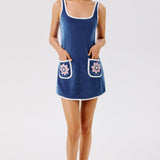 Peony Terry Mini Dress