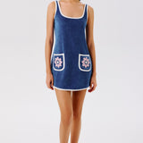 Peony Terry Mini Dress