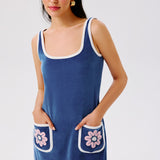 Peony Terry Mini Dress