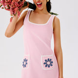 Peony Terry Mini Dress