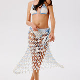 Fleur Hand-Crocheted Convertible Maxi Skirt/Dress