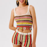 Noa Hand-Crocheted Shorts