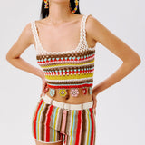 Noa Hand-Crocheted Shorts