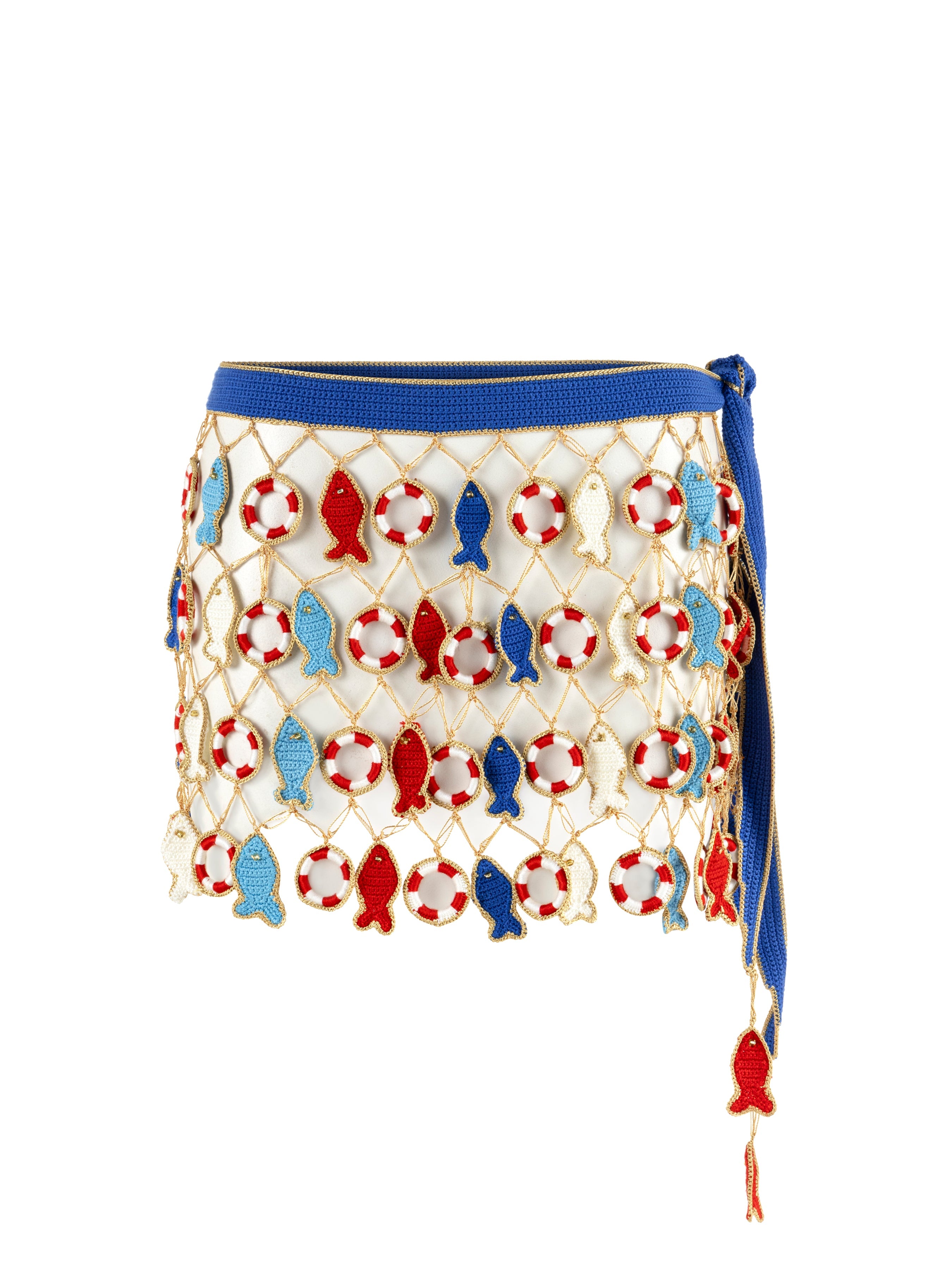 Poisson Hand-Crocheted Mini Skirt | Skirt | My Beachy Side