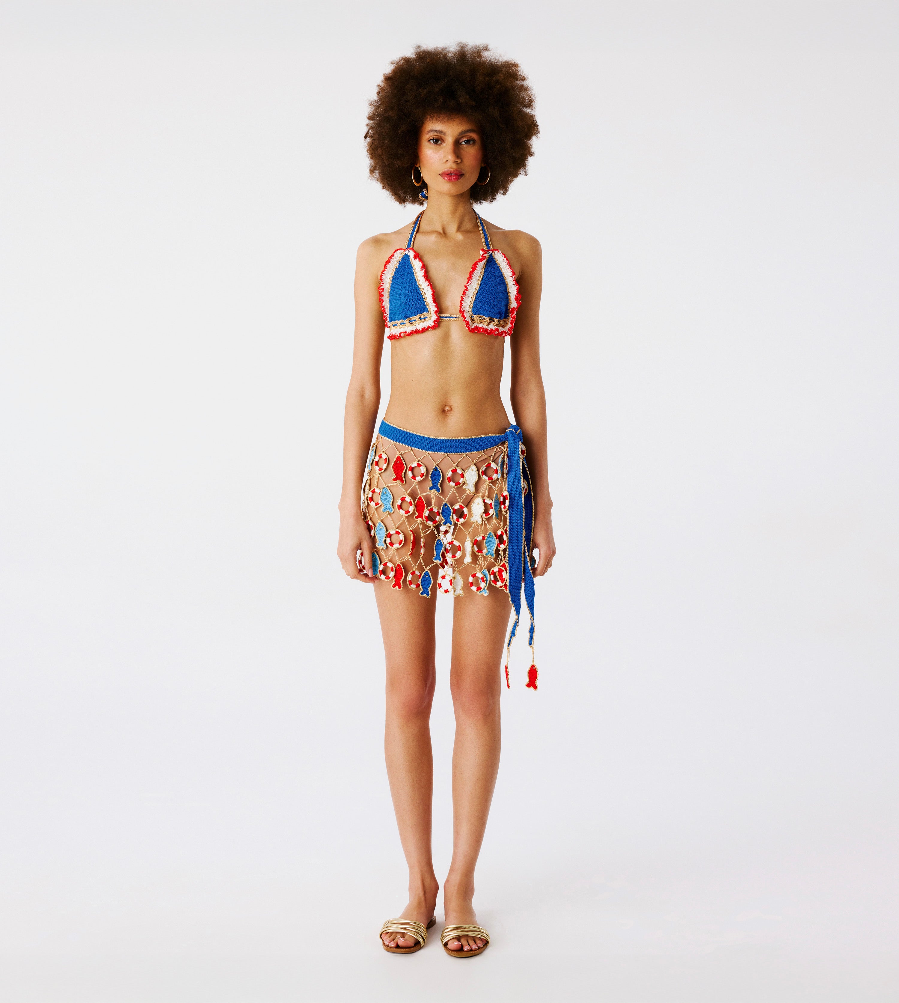 Poisson Hand-Crocheted Mini Skirt | Skirt | My Beachy Side