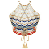 Regina Hand-Crocheted Halter Top | Top | My Beachy Side