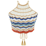 Regina Hand-Crocheted Halter Top | Top | My Beachy Side