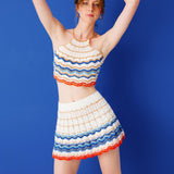 Regina Hand-Crocheted Mini Skirt | Skirt | My Beachy Side