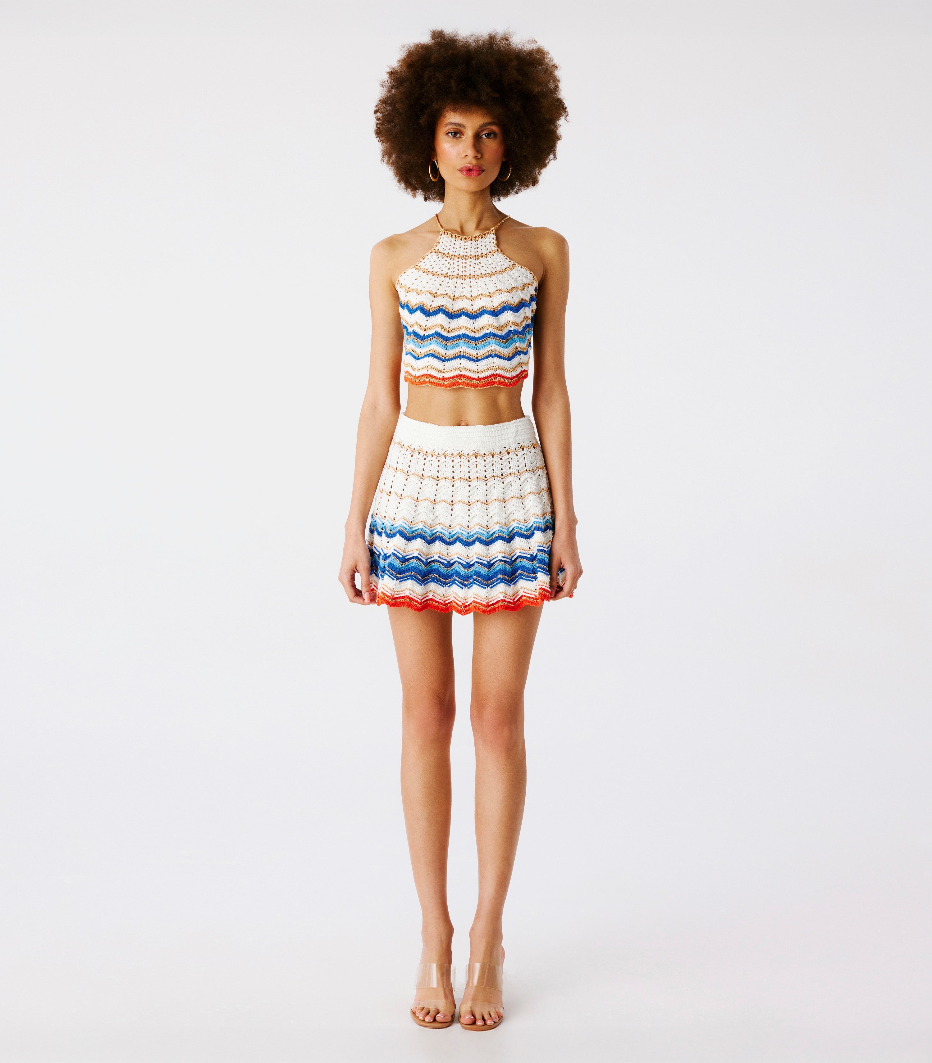 Regina Hand-Crocheted Mini Skirt | Skirt | My Beachy Side