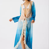 Uma Long Sleeve Caftan | Caftan | My Beachy Side