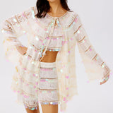 Viola Hand-Crocheted Cardigan