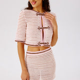 Zara Hand-Crocheted Skirt