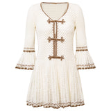Zara Hand-Crocheted Mini Dress